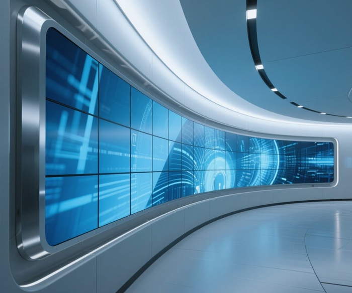 弧形液晶拼接屏價格怎么算？免費預算評估指南